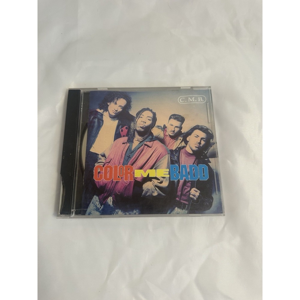 COLOR ME BADD - C.M.B. - 1991 HIP R&B HIP HOP CD